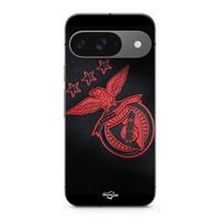 Case for Google Pixel 9 SLB BENFICA BLACK BACKGROUND juoda