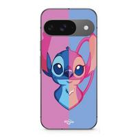 Case for Google Pixel 9 STITCH AND ANGEL BLUE AND PINK juoda