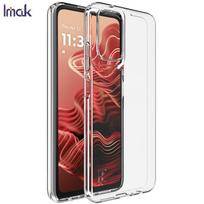 Telefono dėklas Moto G85 G55 G35 5G, IMAK minkštas plonas dėklas, UX-5 serija Moto G35 5G gray