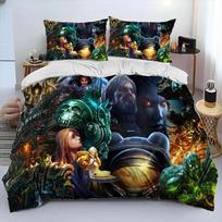 HD Print Game StarCraft Comforter Bedding Set Duvet Cover Bed Set Quilt Cover Pillowcase king Queen Size Home Textiles 70x133cm 2pcs