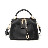Stylish Gift For Momther Split Leather Messenger Bag High Quality Lady Shoulder Crossbody Bag Retro Women's Medium Handbag gray