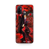 Coque Oppo A32 Demon Slayer Kimetsu no Yaiba Itachi Uchiha front rouge Maniacase juoda