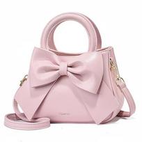 New Womens Crossbody Bags for Women Top-handle Trend Handbags Ladies Shoulder Bag Exquisite Bow Tie Women's Tote bag white