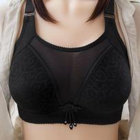Large Size Thin Section Without Steel Ring, Mother Gathers Underwear, Breast Milk, Anti-sagging, Anti-glare, High-end Bra for Women 46/105 juoda