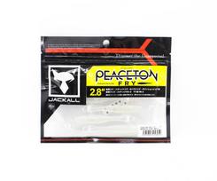 Jackall Soft Lure Peaceton Fry 2.8 Inches Maruhata Pearl Magic (8059)