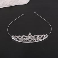Moterų saldaus vėjo princesės Tiara gimtadienio vakarėlio karūna pasirodymo vakarėliui as the picture gray