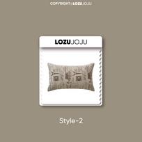 1vnt LOZUJOJU Modern Ins Style Vintage Eifelio bokštas Spausdintas Patogus pagalvės užvalkalas miegamajai sofai Svetainės miegamojo namų dekoras 30x50cm/45x45cm/50x50cm 30cm x 50cm gray