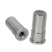 2Pcs Oversized Steering Column Pivot Pin Professional Stainless Steel Car Accessories High