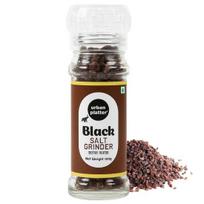 Urban Platter Black Rock Salt Grinder, 100g (Sendha Namak | Easy to Grind | Free from Micro-Plastics | Pure & Natural | Rich in Natural Minerals) white