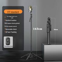 CYKE Selfie Stick & Anti-Shake Retractable Stabilizer with Automatic Face Tracking