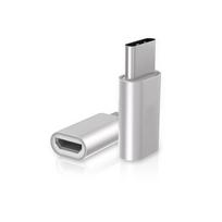 LeTV Android to Type-C Converter: Compatible Adapter for Apple to Android Devices Android to type-c [Alloy silver]