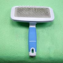 Pet Dog Hair Removal Needle Combs Fur Cleaning Brush Grooming Large Size Combs Tool Candy Color Non-slip Pets Supplier Original S mėlyna