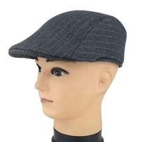 Middle-Aged And Elderly Striped Cap Men'S Winter Beret Thickened Woolen Old Man Hat Retro Dad Hat one size fits all pilka spalva
