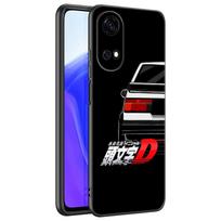 Initial D AE86 Black Phone Case For Huawei Honor 70 90 Lite X40 GT X50 i X5 Plus X6A X6S X7A X8A X8B X6 X7 X8 X9 4G X9A X9B 5G Honor X50 5G