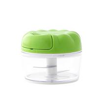 Mini Food Mixers Multi-function Garlic Grinding Chopper Food Vegetables Cutter Meat Grinders Home Kitchen Manual Garlic Press žalia