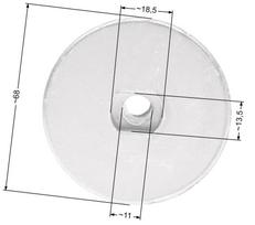 Adapter Kosiarki Castel Garden Pan504 22.2Mm Ro50422