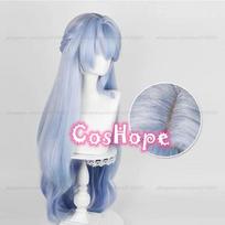 Hsr Robin Cosplay Wig 96Cm Long Blue Gradient Wig Cosplay Anime Cosplay Wigs Heat Resistant Synthetic Wigs In STock white
