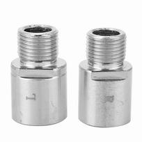 1 Pair Steel Bike Pedal Extenders Bicycle Pedal Spacers for Road Bicycle