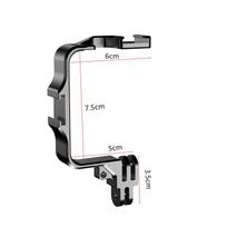 Nardymo šviesa Vandeniui atspari LED šviesa Užpildanti naktinė šviesa Gopro Hero 12 11 10 9 8 insta360 X2 X3 DJI Osmo Action kameroms Priedai gray