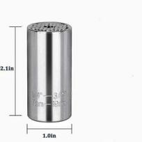Universalus 7-19mm Sukimo momento rakto galvutės lizdas, daugiafunkcinis veržliaraktis, adapteris elektriniam grąžtui, stebuklingų rankinių įrankių rinkinys