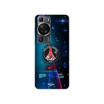 Coque - MANIACASE - Huawei P60 - Noir - Paris Saint Germain - Souple