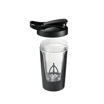 Electric Mixing Cup Protein Powder Automatic Shaking Cup Rechargeable Coffee Milk Cup Portable Stirring Sports Fitness Kettle black