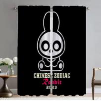 Curtains for Living Room Curtain for Room 2 Panel Hi Black Eye Partition Home Interior Curtains Shades Halloween Decoration W50xH70cmx2pcs-CL