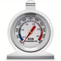 Orkaitės termometras 50-300°C/100-600°F, Orkaitės kepimo šefo termometras momentinio rodymo nerūdijančio plieno termometras virtuvės gaminimo termometras, Stainless Steel
