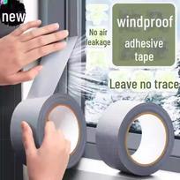 High Viscosity Windproof Floral Tape - Winter Window Seal Silver grey 3.8cm core; 1cm x 4.5m gray