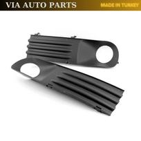 Front Bumper Fog Light Frame (Closed) Right & Left 2 Piece Set for  Transporter T5 2003-2010 OEM 7H0807490C 7H0807489C