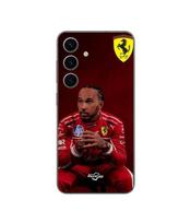 Coque - Scuderia Ferrari - Hamilton - Silicone - Souple - Noir juoda