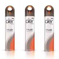Godrej aer Musk After Smoke Home Fragrance Spray (810 ml) Pack of 3
