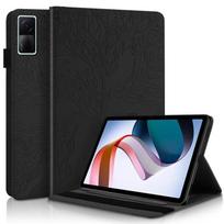 Xiaomi Redmi Pad 10.61 Life Tree Series horizontalus atverčiamas odinis dėklas su laikikliu For Xiaomi Redmi Pad 10.61 juoda