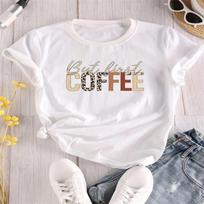 Summer New Women's Fashionable Casual Home Commuting Versatile Round Neck Short Sleeved T-shirts M balta