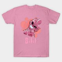 T Shirt Women Majin Buu Harajuku Print Kawaii Tshirt Summer Short Sleeve Female T-Shirt Top Tee S rožinė