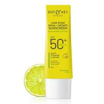 Dot & Key Lime Rush Swim + Sports Sunscreen SPF 50 PA++++ | Water Resistant & Sweat Resistant Sunscreen | UV/UVA Protect  | For Women & Men
