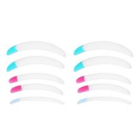 5 Pairs SML Silicone Eyelash Perming Pad Eyelashes Lift Pads Soft Eyelashes Curler Tool white