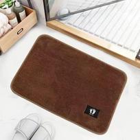 Coral Fleece Anti-Slip Absorbent Bath Mat, Customizable 40x60cm Home Bathroom Floor Towel 40cm*60cm 230g