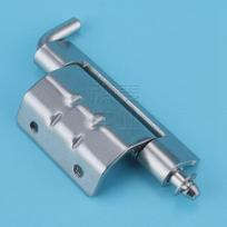 JIMAI CL248 Stainless Steel Concealed Hinge for Switch Control Cabinet Doors White Zinc Plated