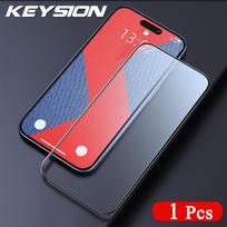 KEYSION Tempered Glass Full Cover for iPhone 16e Full Glue HD Transparent Phone Screen Protective Glass Film for iPhone 16e 2025 for iPhone 16e