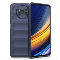 „Poco X3 Pro“ dėklas, minkštas silikoninis TPU buferis, atsparus smūgiams, skirtas „Xiaomi Poco X3 NFC Little X 3 PocoX3F“ apsaugo galinį dangtelį. For Poco X3 safyras