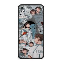Phone Case for Samsung Galaxy S25 S24 S23 iPhone 16 15 Xiaomi Redmi Note 14 13 12 16E X 11 Pro Max Moto Huawei Oikawa Tooru Haikyuu Shoyo Hinata Cover for Redmi Note 14 5G aero