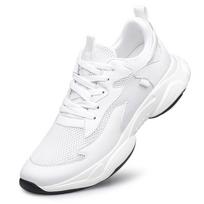 Vasaros pakylėjimo sportiniai kedai vyrams lifto aukštį didinantys batai vidpadis 6 cm vyras kasdienio gyvenimo laisvalaikio mada plius dydis 36-44 37 white