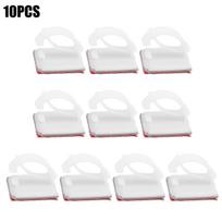 10pcs Cable Clips For Car Dash Camera Dashboard Cable Clip Organizer Car Phone Charger Cord Holder Manager USB Line Fastener