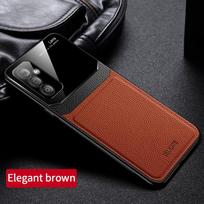 Case For Samsung A54 5G Case PU Leather Silicone Bumper Back Cover For Galaxy A13 A23 A33 A53 A73 A12 A22 A32 A42 A52 A72 Cases Galaxy A54 5G brown