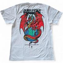 Sullen Art Collective Dragon Rip White Tattoo Skull T Shirt XXXL