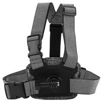 TELESIN Action Camera Chest Mount Strap Adjustable Harness Dual Camera Belt Holder