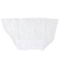 Skardų stovas Dangtis Skaidrus Sulankstomas PVC Maisto aptarnavimo Duonos stovo Dangtis Namų Virtuvei 20 Tier white