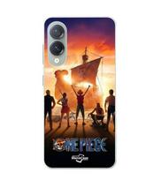 Case For Samsung Galaxy S25 Edge poster One piece manga anime Maniacase juoda