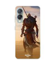 Coque Pour Samsung Galaxy S25 Edge assassin_s creed soldat dos Maniacase juoda